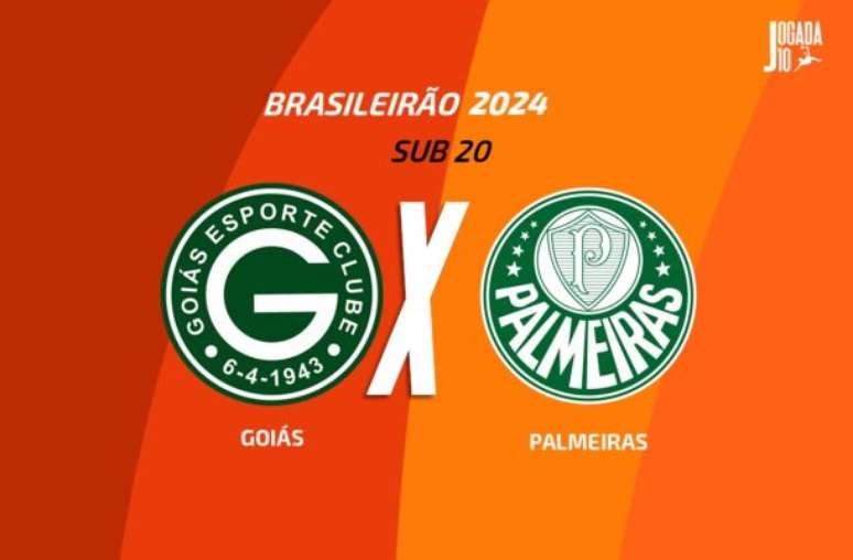 Goiás e Palmeiras duelam pelo Brasileirão Sub-20