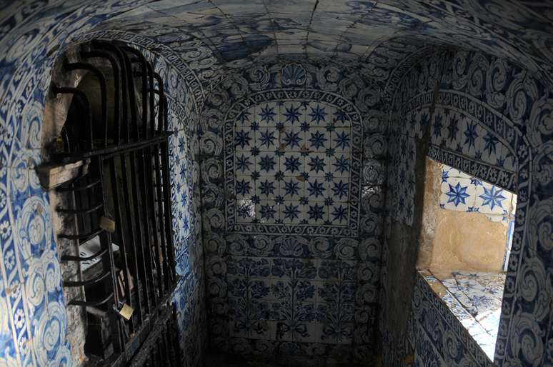 Azulejos portugueses se destacam na Ermida da Memória