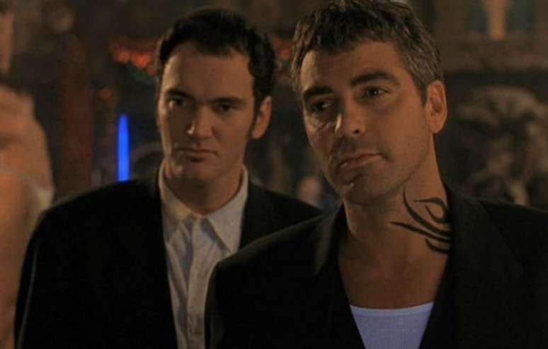 Quentin Tarantino e George Clooney contracenaram em 'Um Drink no Inferno', de 1996