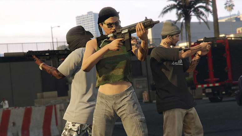 Presente no GTA Online, GTA RP permite aos jogadores criarem seus próprios personagens e enredos