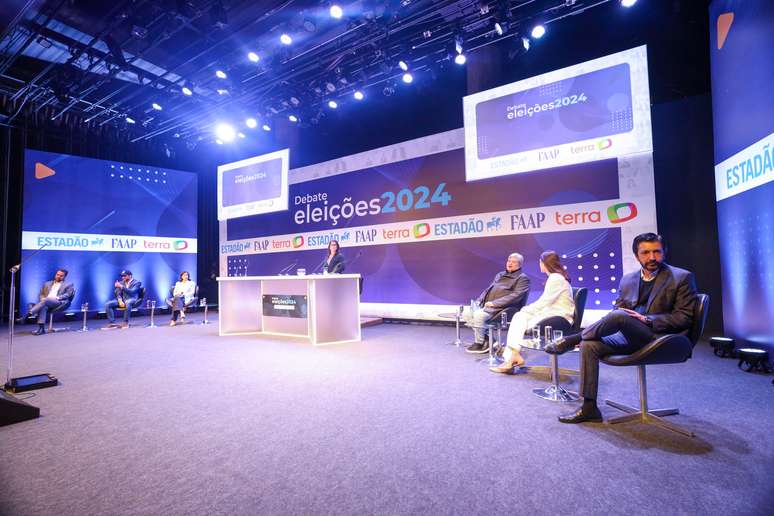 Auditório FAAP para debate do Terra, Estadão e da instituição