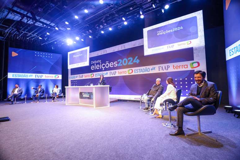 Auditório FAAP para debate do Terra, Estadão e da instituição