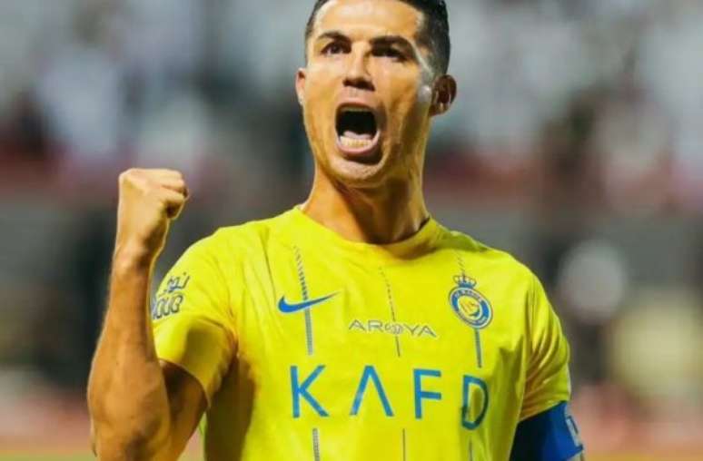 Cristiano Ronaldo com a camisa do Al-Nassr, da Arábia Saudita – Divulgação/Al-Nassr