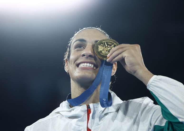 Imane Khelif levou o ouro na Olimpíada de Paris-2024