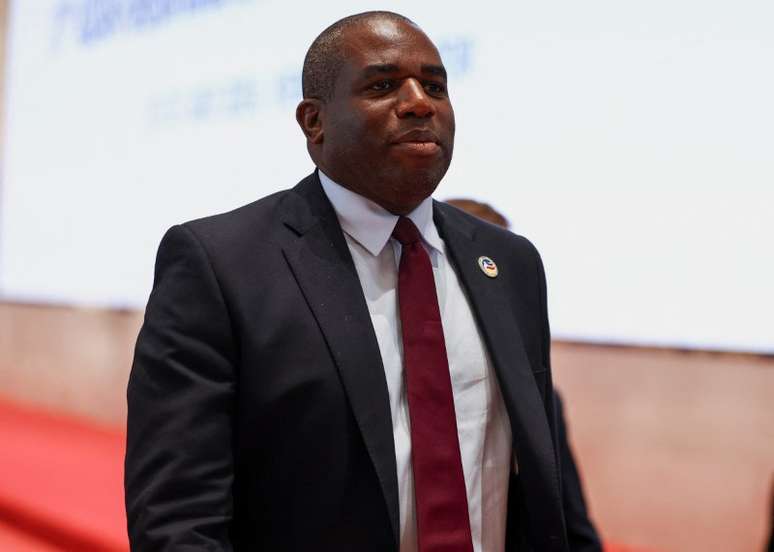 Ministro das Relações Exteriores do Reino Unido, David Lammy
26/07/2024
REUTERS/Chalinee Thirasupa