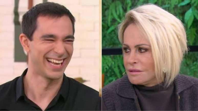 Hugo Calderano conversou com Ana Maria Braga no Mais Você (Imagens: Reprodução - Globo / Montagem - RD1)