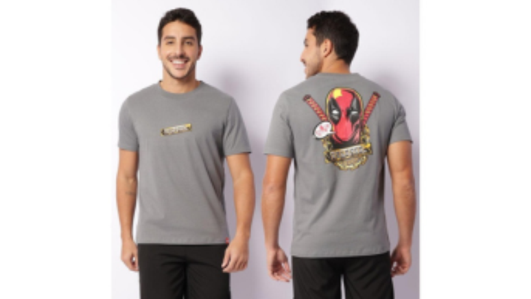 Camiseta Masculina Marvel Deadpool