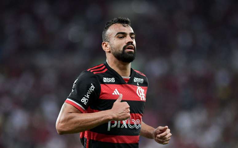 Fabrício Bruno em ação pelo Flamengo na temporada 2024