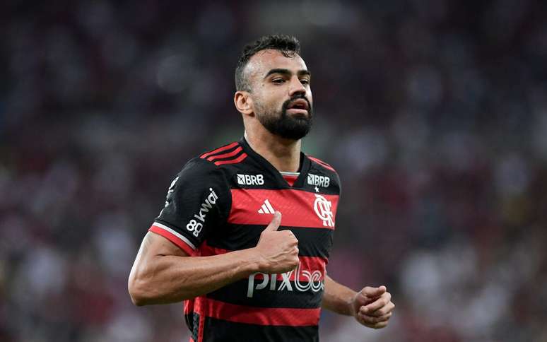 Fabrício Bruno, zagueiro do Flamengo, em partida pelo Campeonato Brasileiro, no Maracanã.