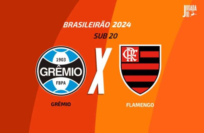 Grêmio e Flamengo se enfrentam neste sábado pelo Brasileirão Sub-20 –