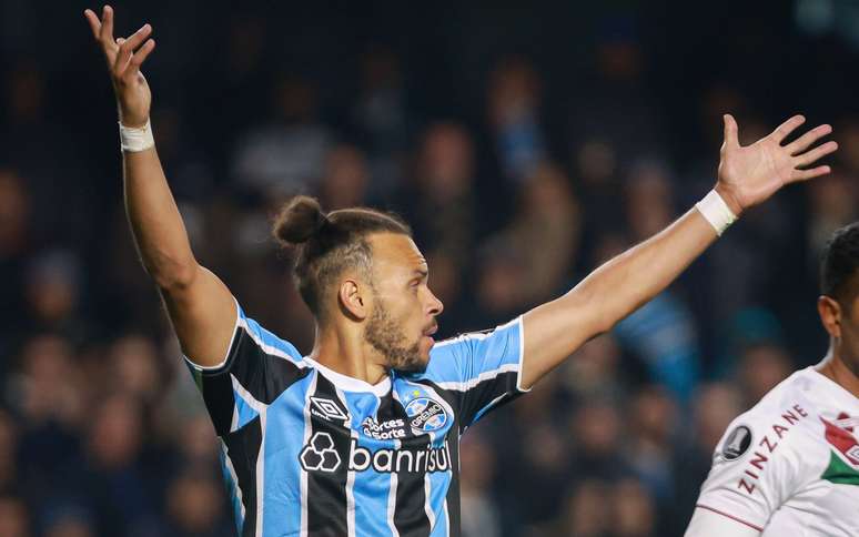 Braithwaite, em ação pelo Grêmio