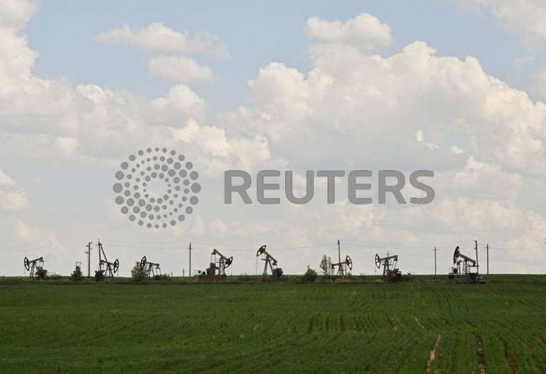 Bombas de petróleo do lado de fora de Almetyevsk, na República do Tartaristão, Rússia
04/06/2023
REUTERS/Alexander Manzyuk