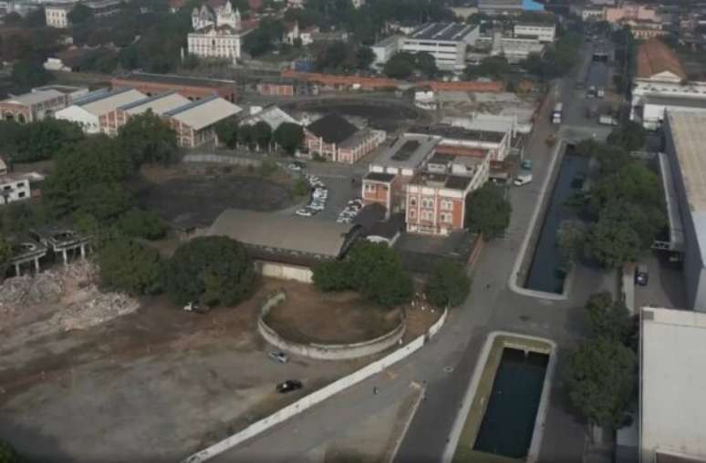 Terreno onde o Flamengo vai construir um estádio –