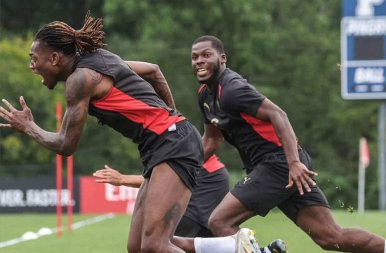 Treino do Milan –