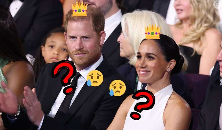 Meghan Markle e Príncipe Harry correm risco de ficar sem os títulos reais.