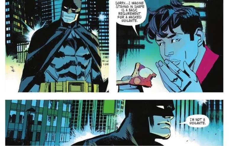 Batman rejeito o título de "vigilante" (Imagem: Reprodução/DC Comics)