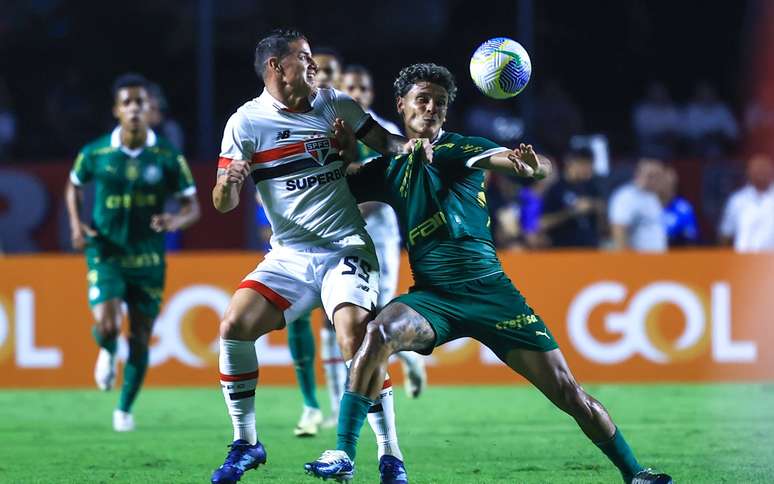 São Paulo e Palmeiras empataram em 0 a 0 no primeiro turno, no Morumbis