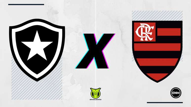 Botafogo e Flamengo se enfrentam pelo Brasileirão 