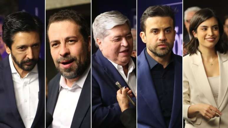 Ricardo Nunes (MDB), Guilherme Boulos (PSOL), José Luiz Datena (PSDB), Pablo Marçal (PRTB) e Tabata Amaral (PSB) aparecem nas primeiras posições na disputa pela Prefeitura de São Paulo, segundo a última pesquisa DataFolha