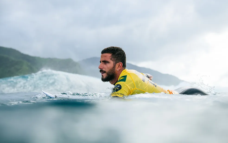 Filipe Toledo foi eliminado nas oitavas nas Olimpíadas