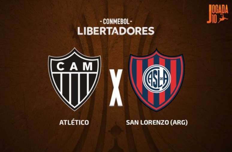 Atlético enfrenta o San Lorenzo na Arena MRV –