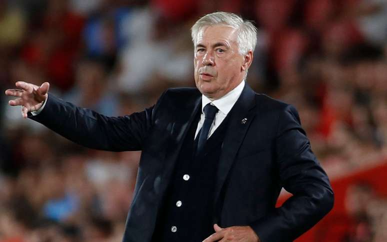 Carlo Ancelotti, técnico do Real Madrid