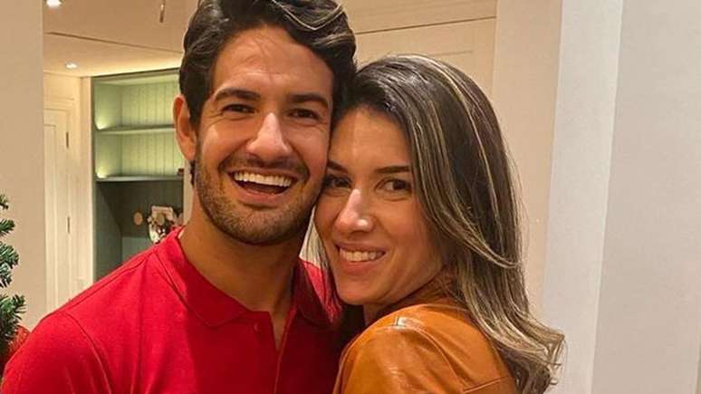 Alexandre Pato e Rebeca Abravanel