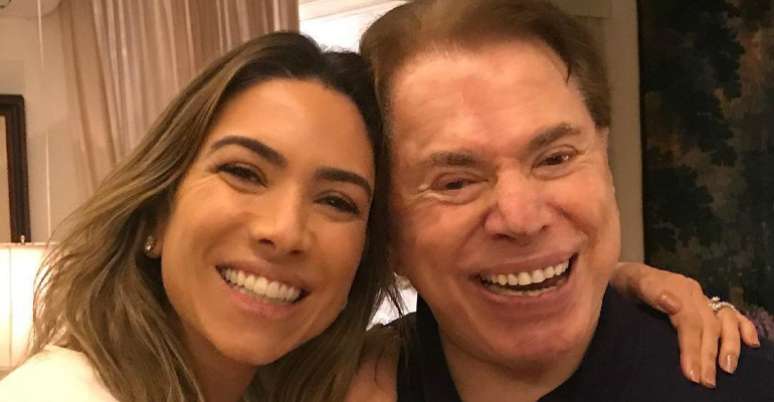 Silvio Santos e Patricia Abravanel