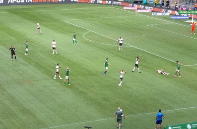 Patryck precisou ser substituído no clássico entre Palmeiras x São Paulo –