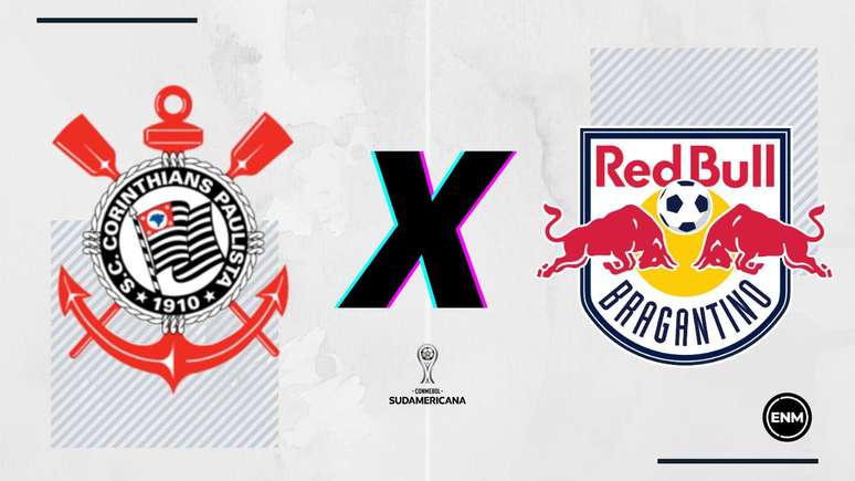 Corinthians x Red Bull Bragantino: prováveis escalações, desfalques, retrospecto, onde assistir, arbitragem e palpites. (Arte/ENM)