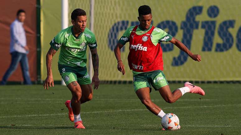 Atualmente, Estêvão é a grande esperança do Palmeiras para virar contra o Botafogo –