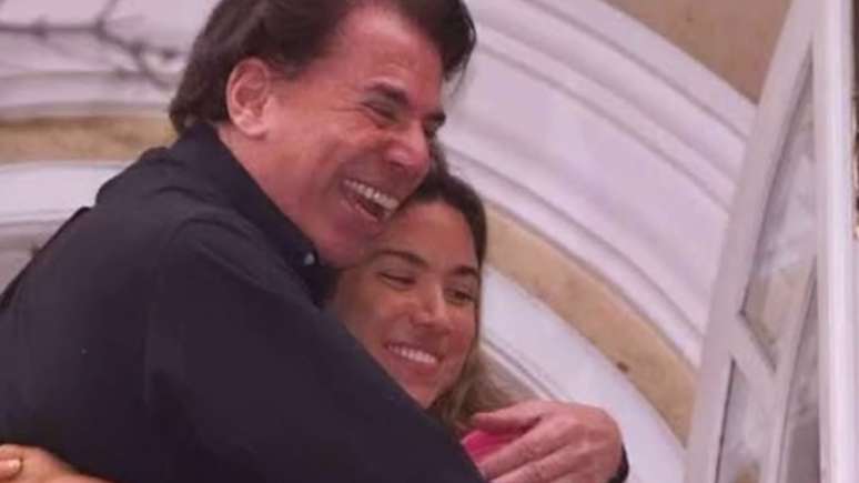 Silvio Santos e Patrícia Abravanel após sequestro