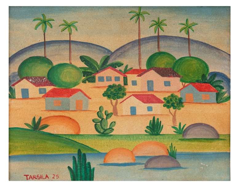 'Paisagem 1925': perícia confirma que obra é de Tarsila do Amaral