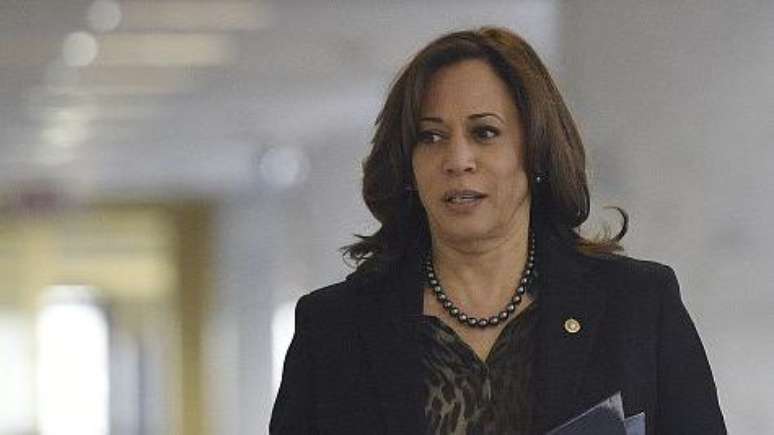 Primeira vice-presidente na história dos EUA, Kamala Harris enfrentará Donald Trump nas eleições de novembro na disputa para a Presidência do país