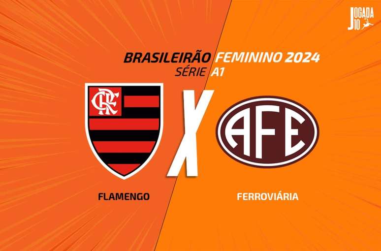 Flamengo e Ferroviária se enfrentam pelo último jogo da primeira fase.