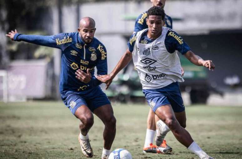 Santos finalizou a preparação para enfrentar o Guarani- Fotos: Raul Baretta/ Santos FC.