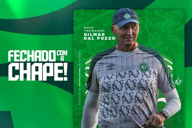 Chapecoense anuncia Gilmar Dal Pozzo como novo técnico –