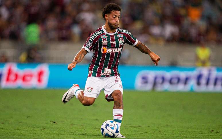 Guga em ação pelo Fluminense