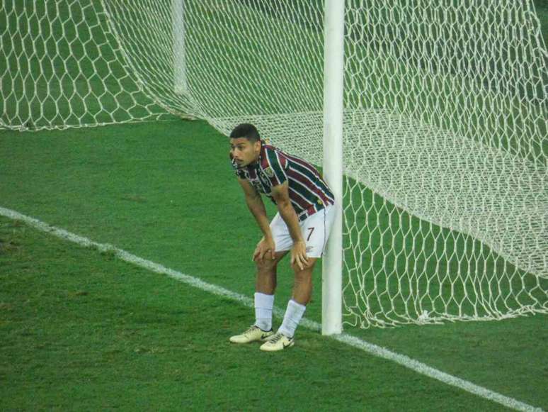 André se emocionou com classificação do tricolor carioca / Foto Lucas Bayern/Jogada10 / Copa Libertadores – Fluminense x Grêmio