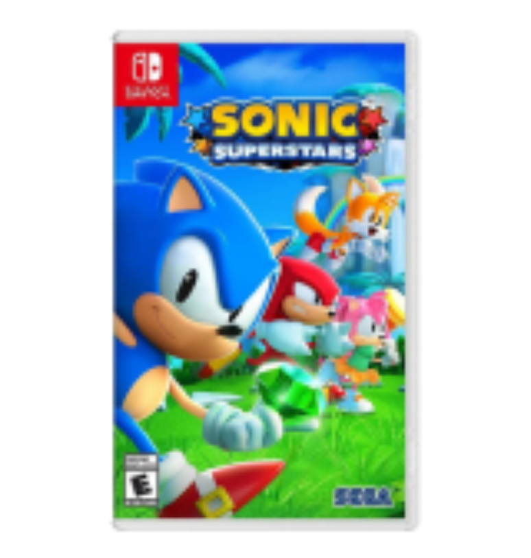 Jogo Sonic Superstars Switch Midia Fisica