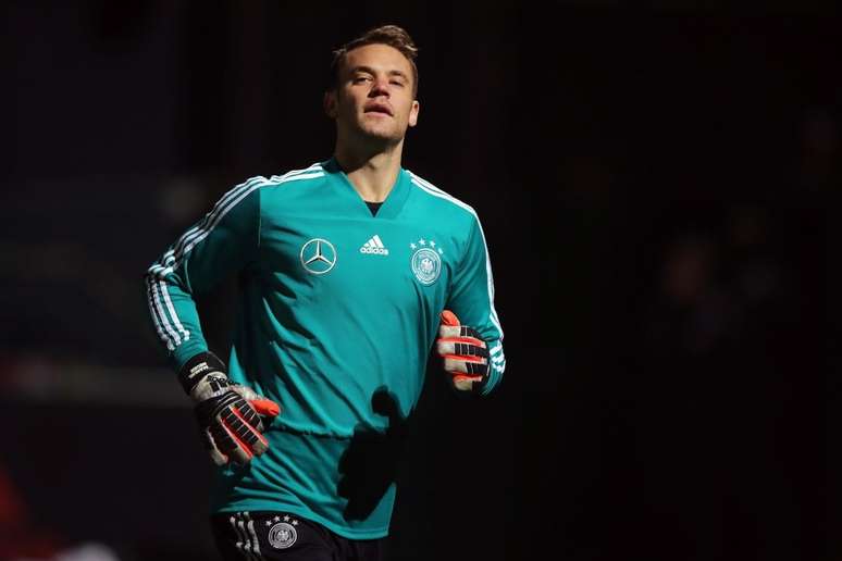 Manuel Neuer em ação pela Alemanha