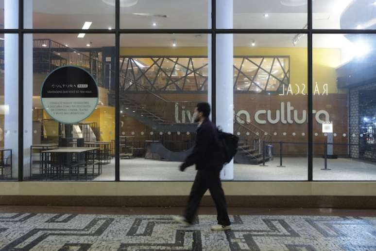 Unidade da Livraria Cultura, no Conjunto Nacional, que fechou as portas no início deste ano