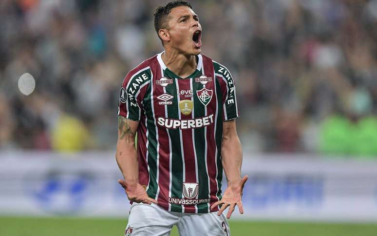 Thiago Silva marcou um dos gols do Fluminense na partida