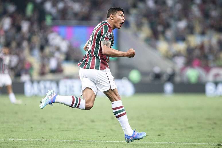 Thiago Silva marcou o primeiro gol desde seu retorno ao Fluminense –