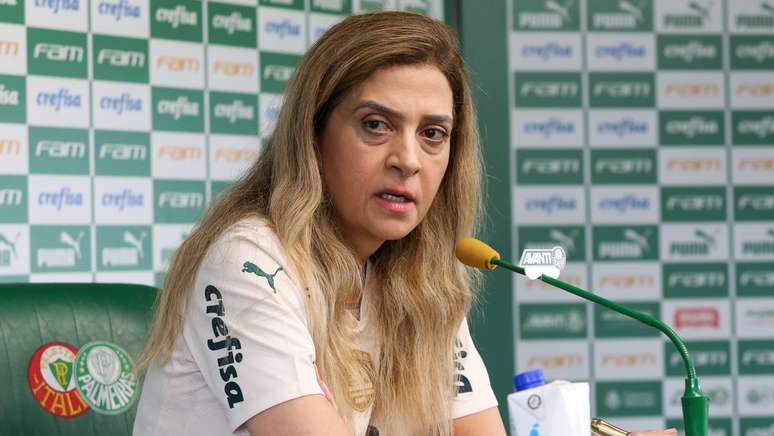 A presidente Leila Pereira parabenizou o desempenho da sua equipe e elogiou o Botafogo –