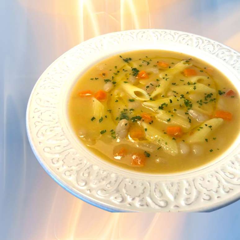 SOPA DE FEIJÃO BRANCO