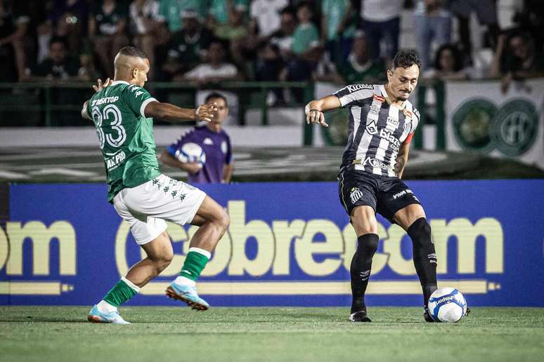 Pituca foi titular do Santos contra o Guarani –