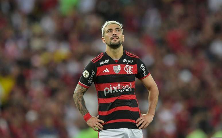 Arrascaeta, em ação pelo Flamengo