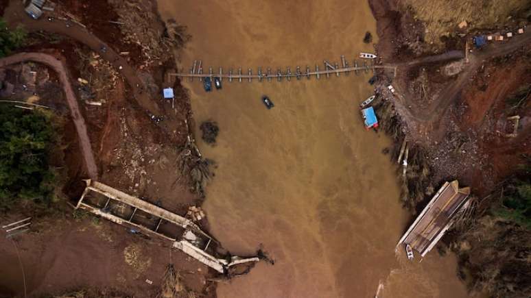 Enxurradas causaram destruição em cidades gaúchas como Arroio do Meio