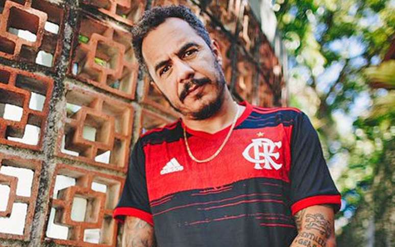 Marcelo D2 falou sobre o Flamengo e lembrou de Reinaldo, ex-atacante do Atlético –